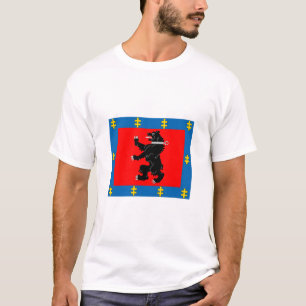 Telsiai Landkreis-Flagge T-Shirt