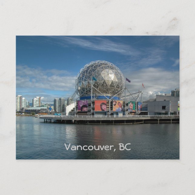 Telus World of Science Postkarte (Vorderseite)