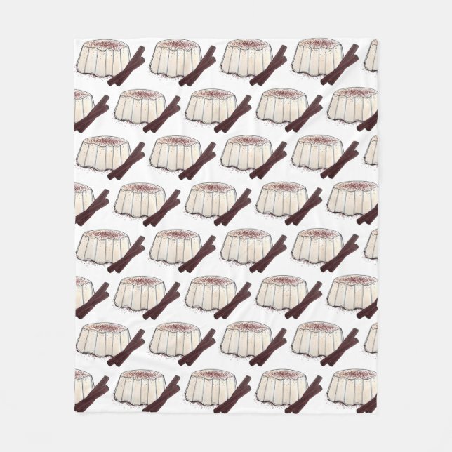 Tembleque Puerto Rico Neujahrsputtschuh Fleecedecke (Vorderseite)