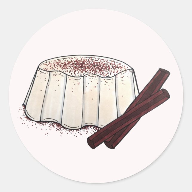 Tembleque Puerto Rico Neujahrsputtschuh Runder Aufkleber (Vorderseite)