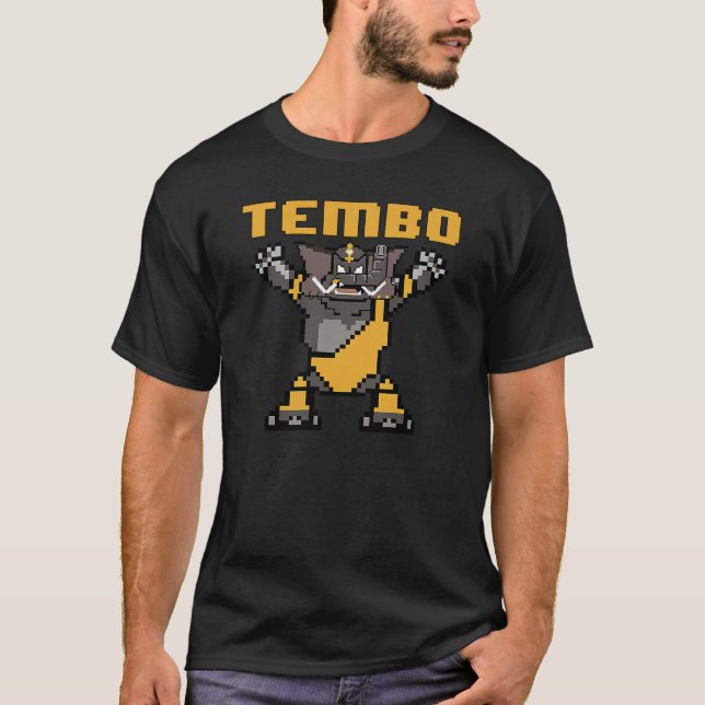 Tembo Jiwe 8 Bit-T - Shirt (Vorderseite)