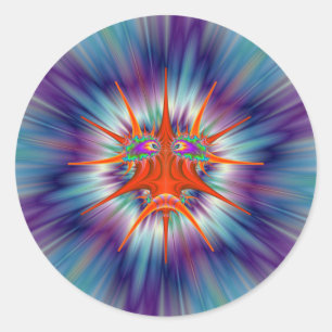 Tembusu Bug Runder Aufkleber