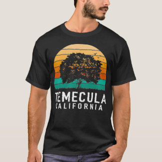 Temecula Vintage Sonnenuntergang Kalifornien Souve T-Shirt