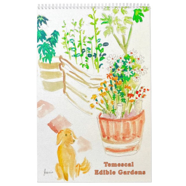Temescal Edible Gardens Calendar Kalender (Titelbild)
