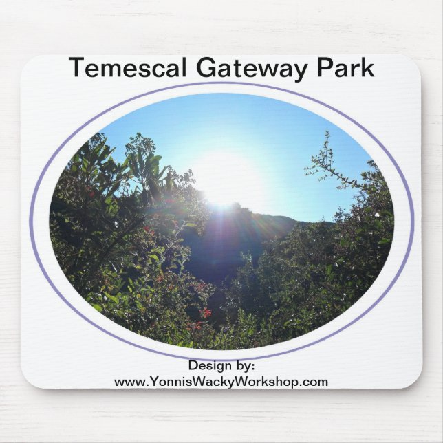 Temescal Gateway Park Mousepad (Vorne)