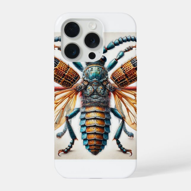 Temnosternus 071124IREF242 - Watercolor iPhone Hülle (Rückseite)