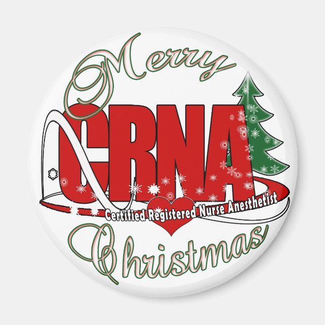 TEMP MERRY CHRISTMAS MAGNET (Vorne)