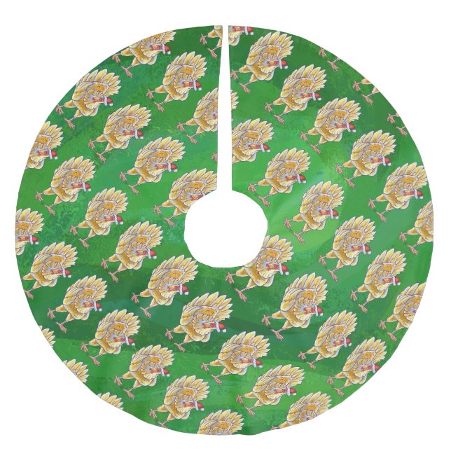 Temp Polyester Weihnachtsbaumdecke (Vorderseite)
