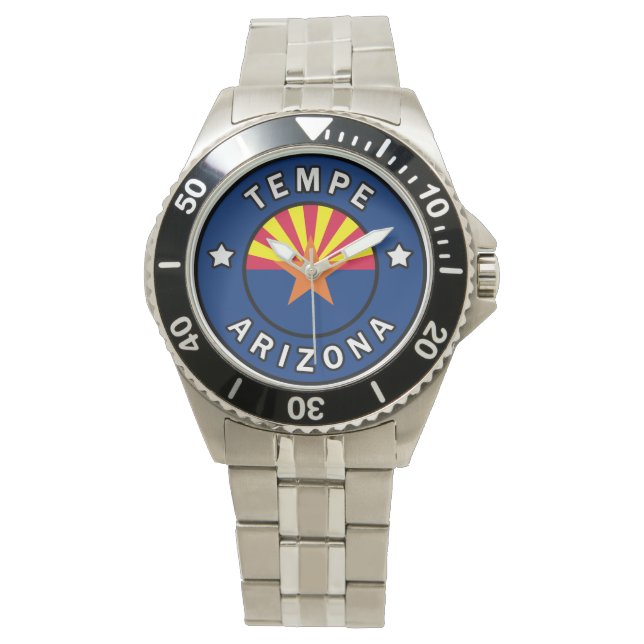 Tempe Arizona Armbanduhr (Vorderseite)