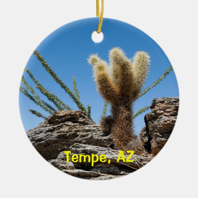 Tempe Arizona Keepake Keramikornament (Vorne)