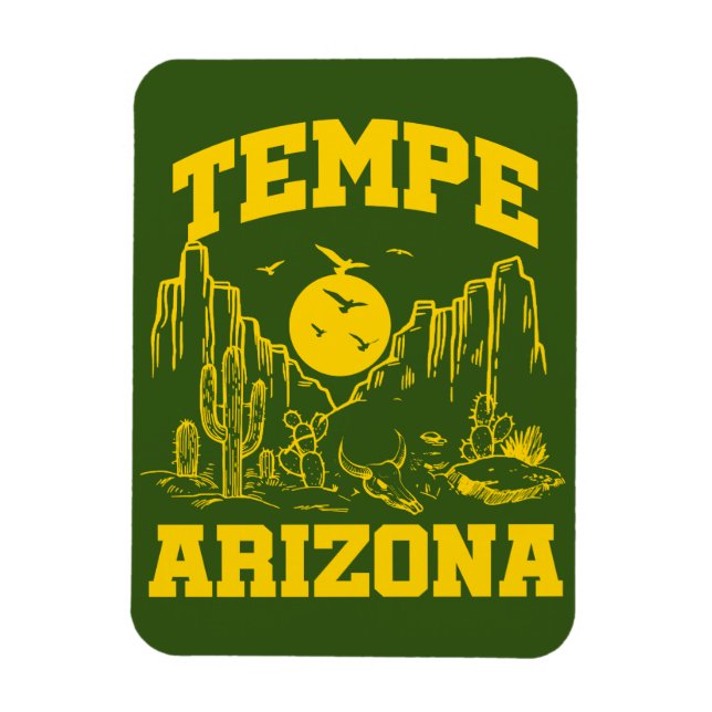 Tempe, Arizona Magnet (Vertikal)