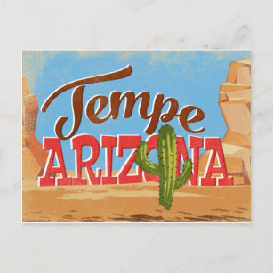 Tempe Arizona Postkarte