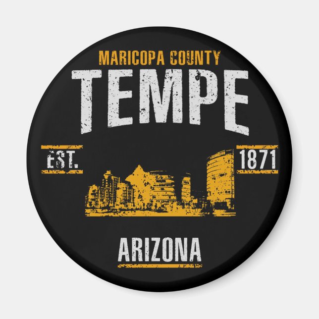 Tempe Magnet (Vorne)
