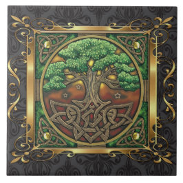 Tempel-ändern mittelalterliches fliese