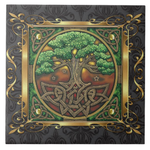 Tempel-ändern mittelalterliches fliese