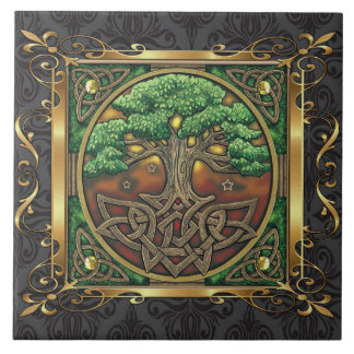 Tempel-ändern mittelalterliches fliese