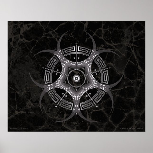 Tempel der 5. Dimension Poster (Vorne)