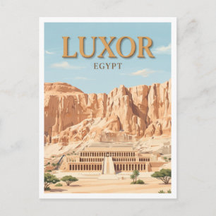 Tempel der Hatschepsut Luxor Ägypten Postkarte