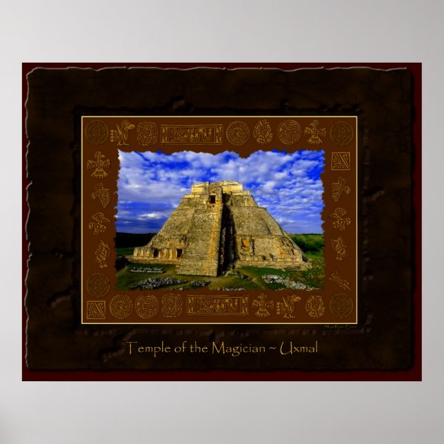 Tempel der Magician Fine Art Print Poster (Vorne)