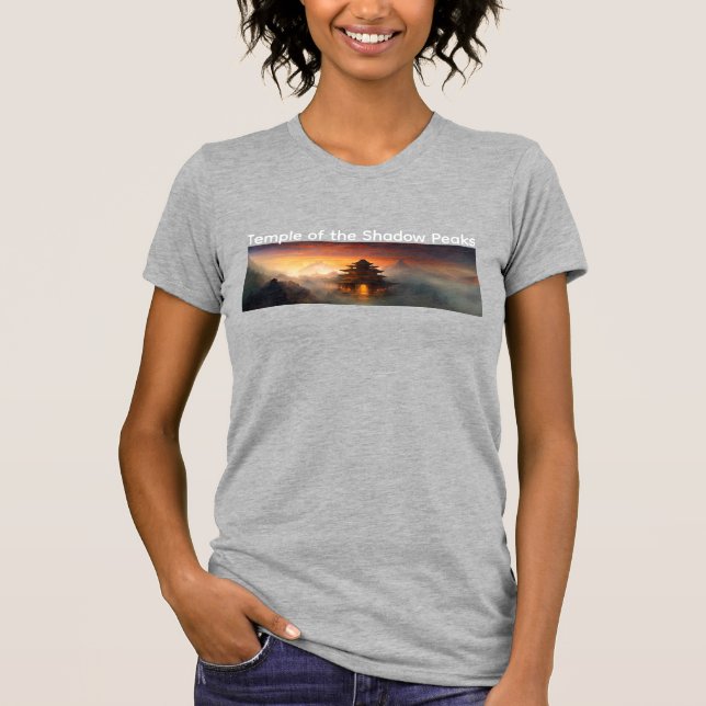 Tempel der Schattenberge T-Shirt (Vorderseite)