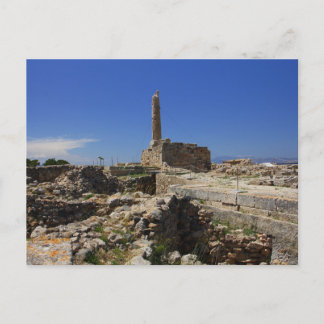Tempel des Apollo, Ägina, Griechenland Postkarte