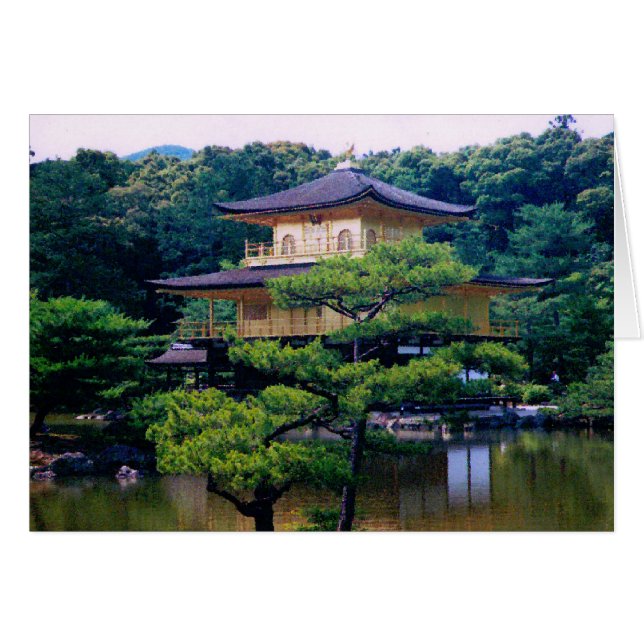 Tempel des Goldenen Pavillons, Kyoto, Japan (Vorderseite (Horizontal))