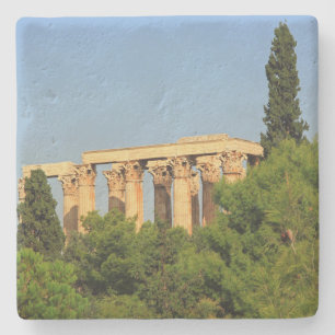 Tempel des Olympischen Zeus, Athen, Griechenland S Steinuntersetzer