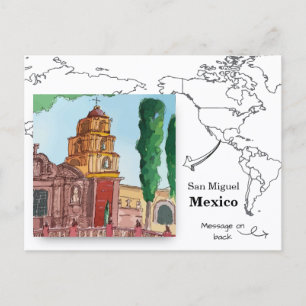 Tempel des Oratoriums von San Felipe Neri Postkarte