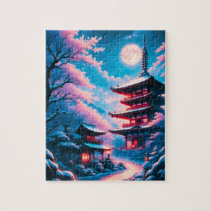 Tempel des Schnees und der Blüten (Yukizakura no T Puzzle