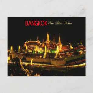 Tempel des SmaragdBuddha, Bangkok Postkarte