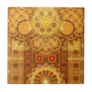 Tempel des Sun Fliese