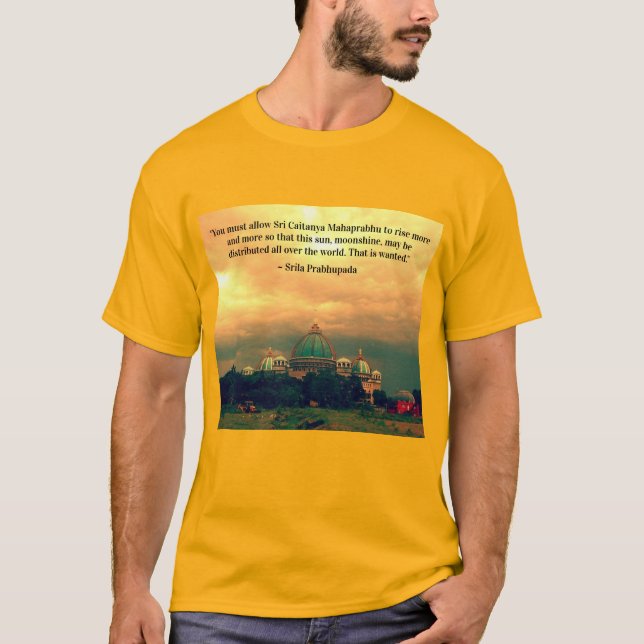 Tempel des Vedic Planetarium-Shirts T-Shirt (Vorderseite)
