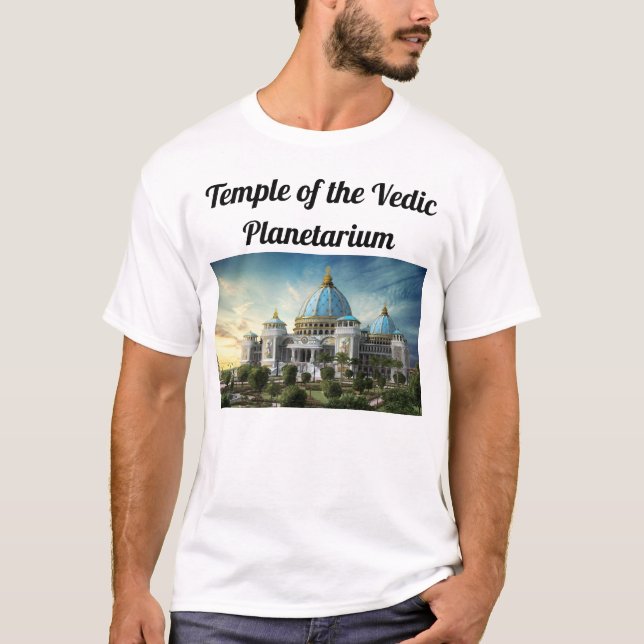 Tempel des Vedic Planetarium-Shirts T-Shirt (Vorderseite)