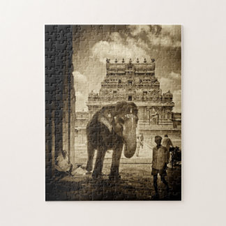 Tempel-Grüße Puzzle