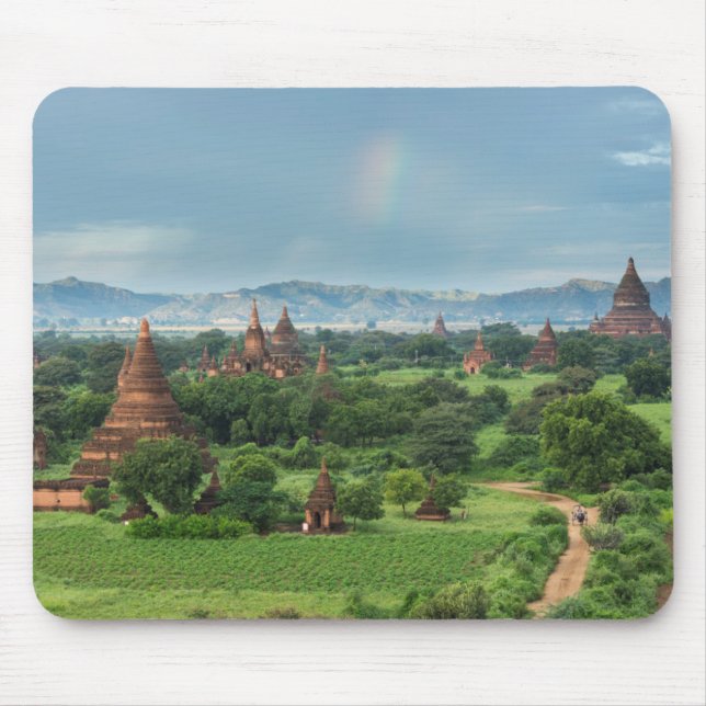 Tempel in Bagan, Myanmar Mousepad (Vorne)