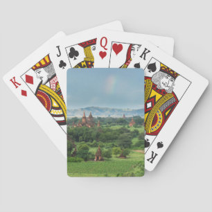 Tempel in Bagan, Myanmar Spielkarten