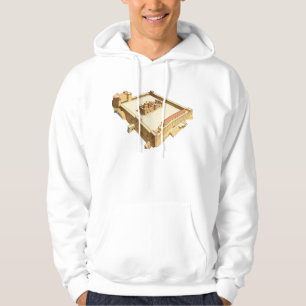 Tempel in Jerusalem. Herods Tempel Hoodie