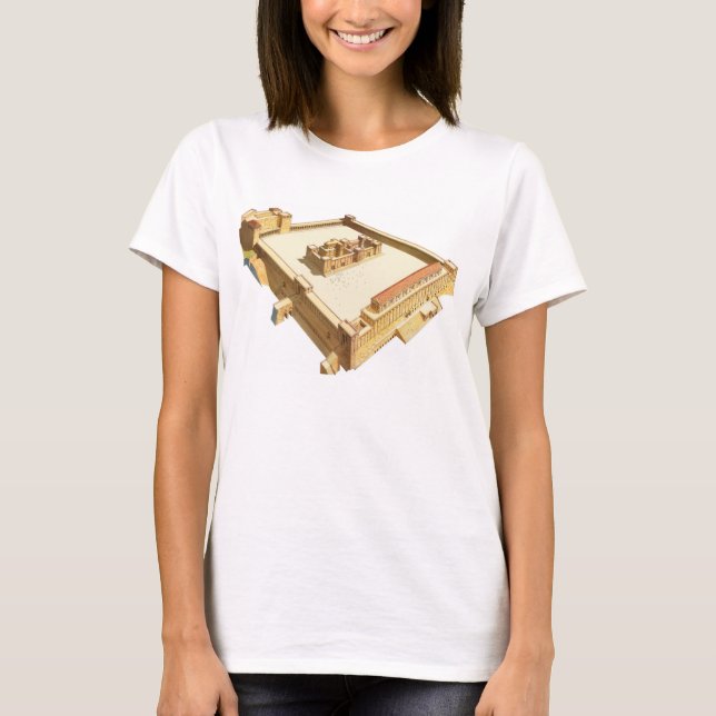 Tempel in Jerusalem. Herods Tempel T-Shirt (Vorderseite)