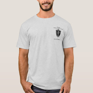 Tempel-Kamm-Tempel-medizinisches Reserve T-Shirt
