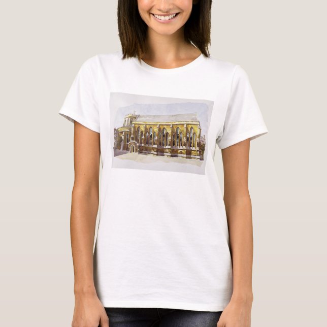 Tempel-Kirchen-Tempel T-Shirt (Vorderseite)