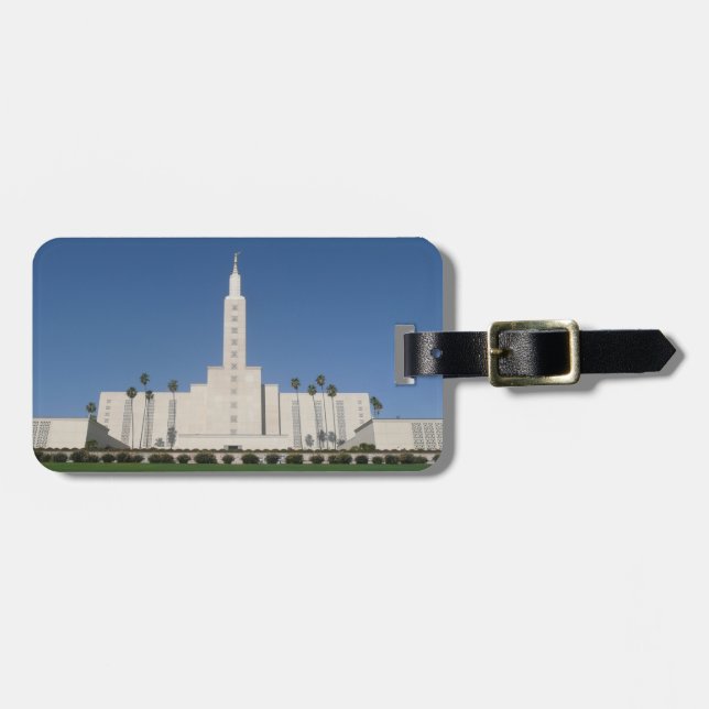 TEMPEL LUGGAGE TAG GEPÄCKANHÄNGER (Vorderseite horizontal)