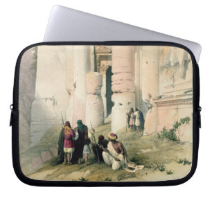 Tempel nannte EL Khasne, PETRA am 7. März 1839 pl Laptopschutzhülle