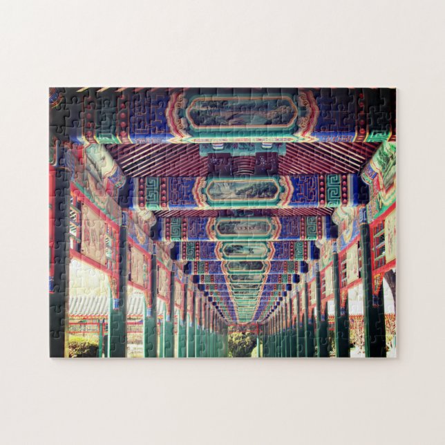 Tempel Puzzle (Horizontal)
