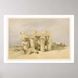 Tempel Sobek und Haroeris bei Kom Ombo, von 'Eg Poster