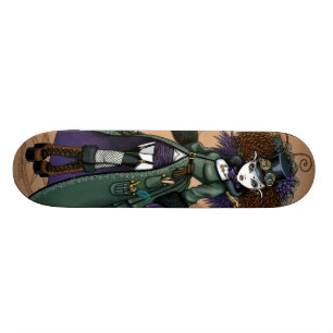 Tempel viktorianische Steampunk Skateboard