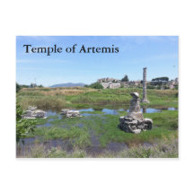 Tempel von Artemis Postcard