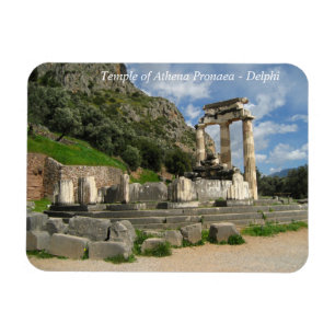 Tempel von Athena Pronaea - Delphi Magnet