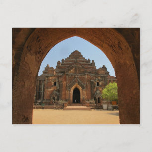 Tempel von Bagan Postkarte
