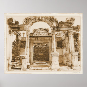 Tempel von Hadrian, Ephesus POSTER