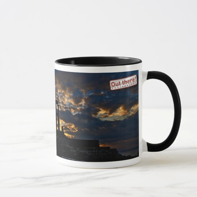 Tempel von Poseidon Tasse (Rechts)